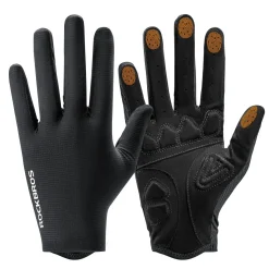 Plain Full-Finger Cycling Gloves