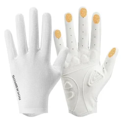 Plain Full-Finger Cycling Gloves