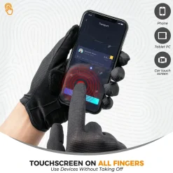 Plain Full-Finger Cycling Gloves
