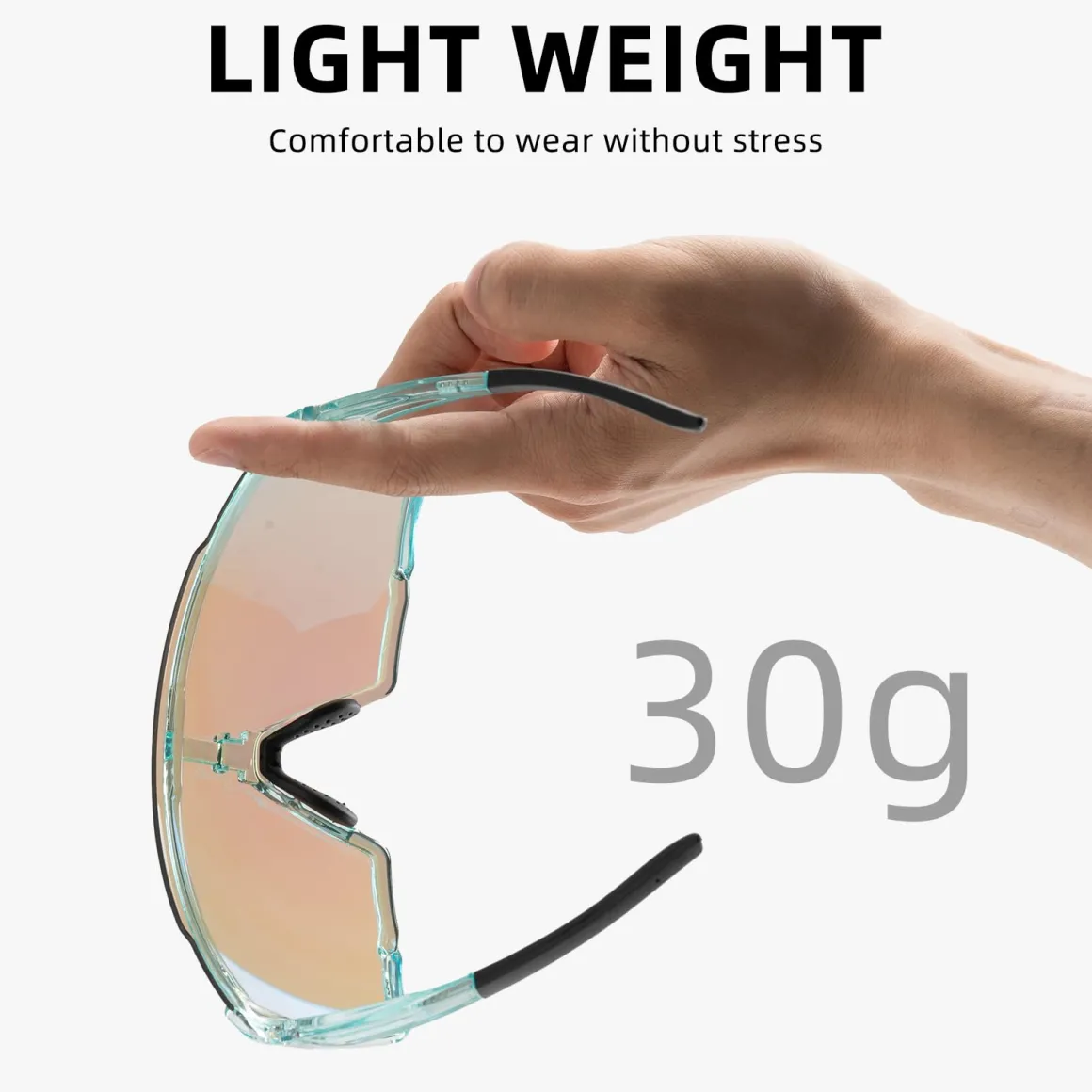 Polarised Full-Lens Sunglasses for Outdoor Sports