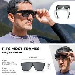 Polarized Fit Over Sunglasses (UV400)