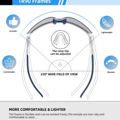 Polarized Sunglasses with Adjustable Fit (UV400)