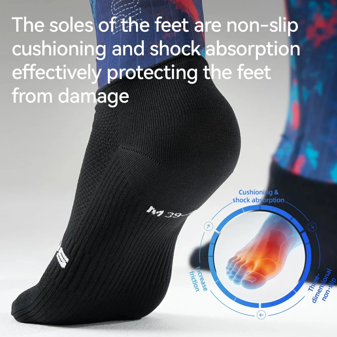 Professional Cycling Compression Socks Breathable