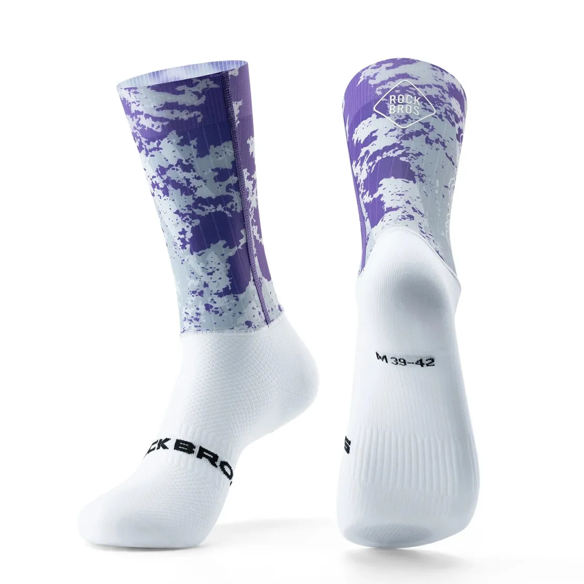 Professional Cycling Compression Socks Breathable