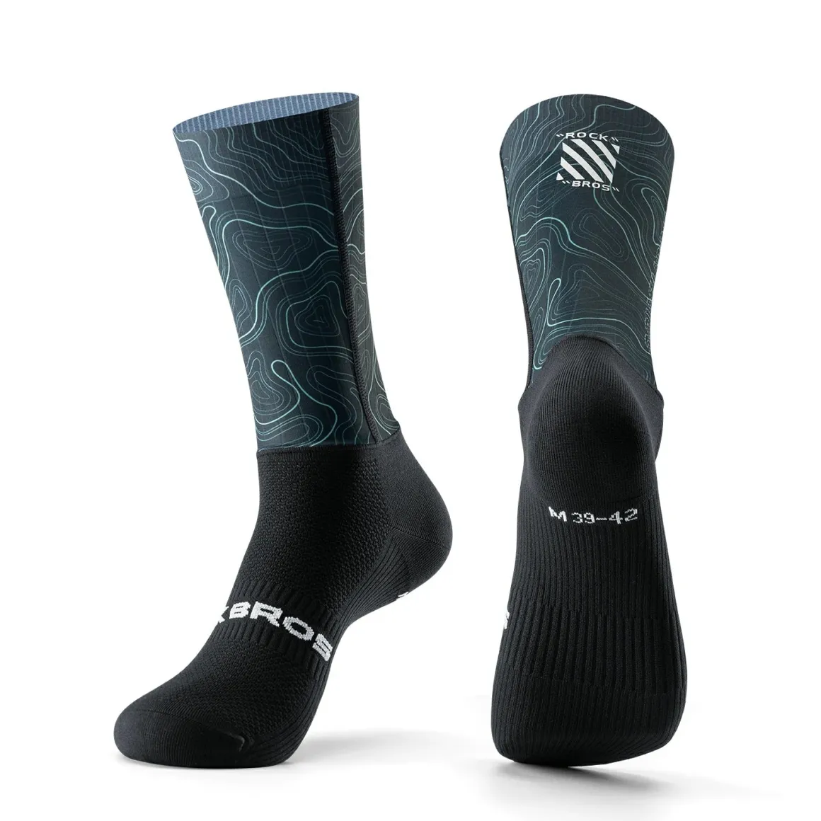 Professional Cycling Compression Socks Breathable
