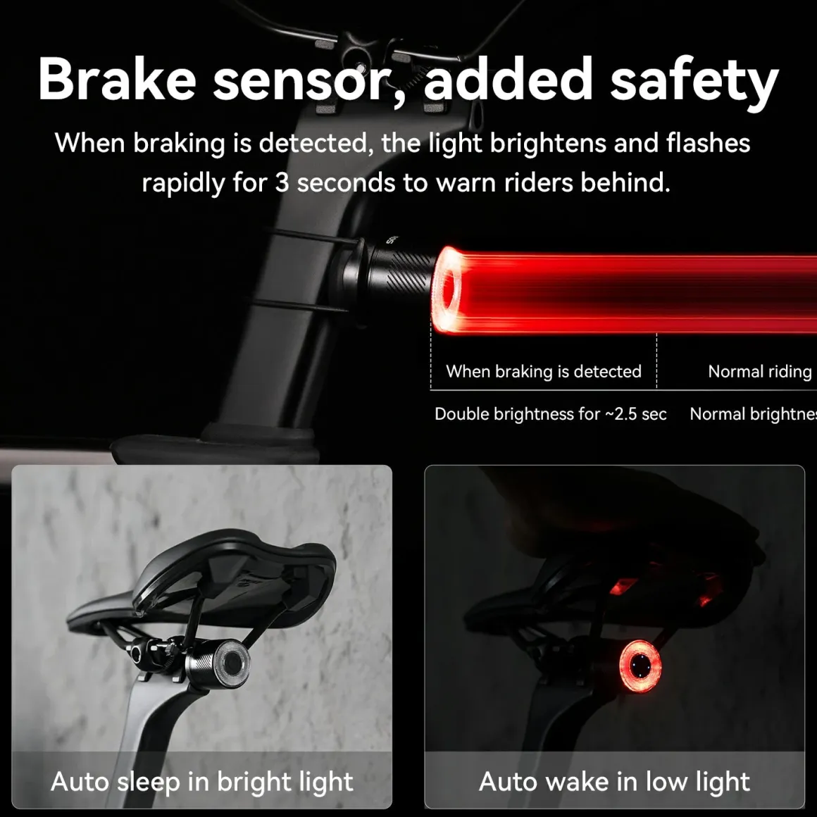 Q1 Ultra Colorful Tail Light IPX6