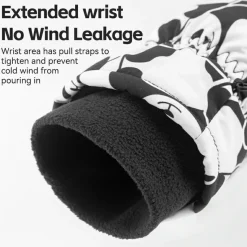 Qunature Children's Warm Ski Gloves Windproof Waterproof Insulated
