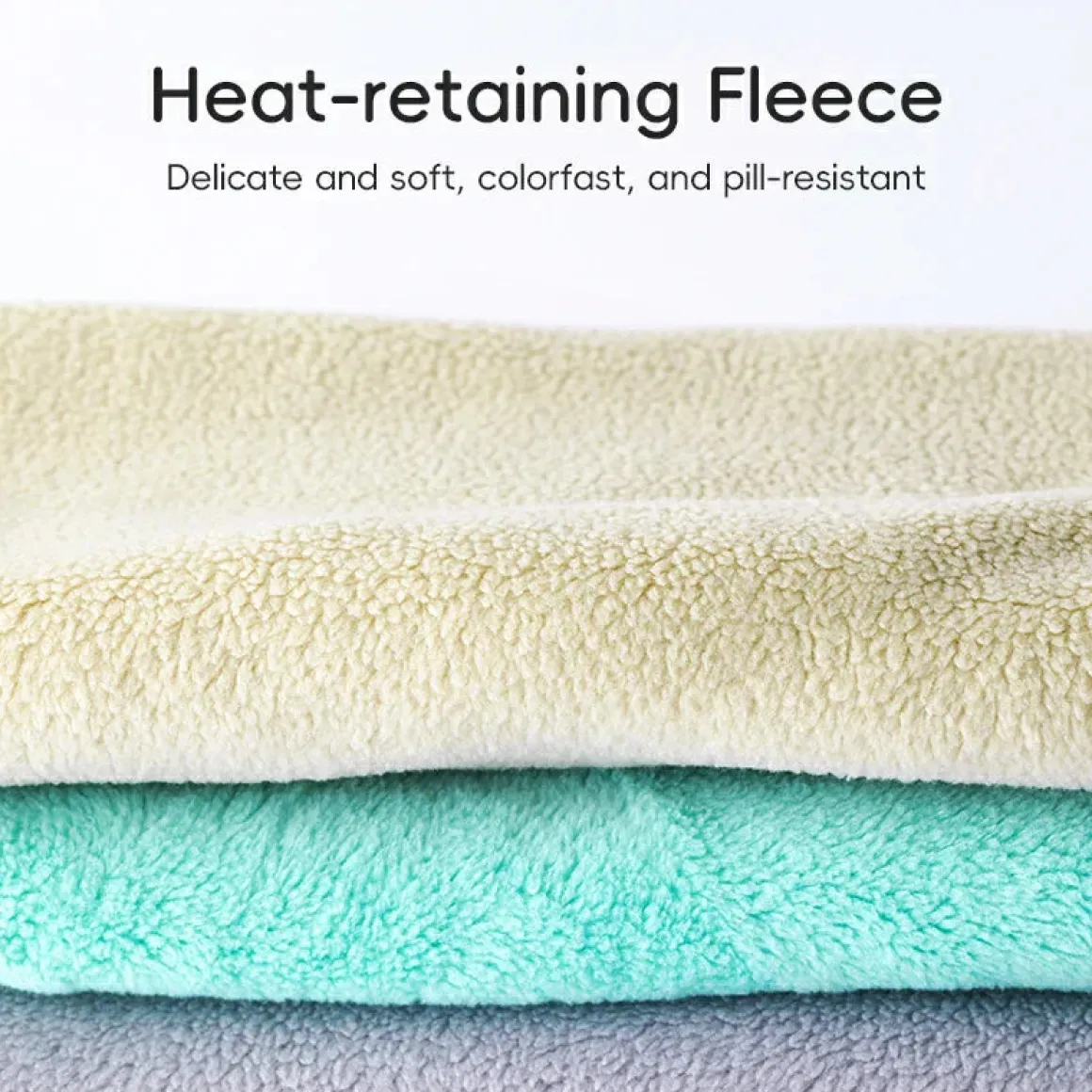 Qunature Double Fleece Warmth Face Neck Integrated Ultra-Comfort