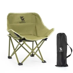 Qunature Folding Carbon Steel Camping Chair - Adult & Kids Sizes