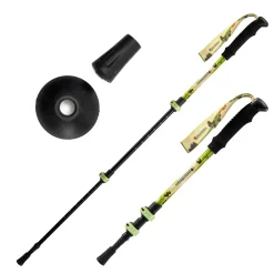 Qunature Kids Aluminum Trekking Pole with Adjustable Height
