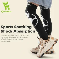 Qunature Kids Panda Ski Socks | Heat Retaining Winter Warmth