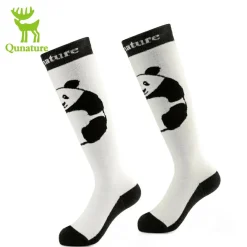 Qunature Kids Panda Ski Socks | Heat Retaining Winter Warmth
