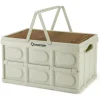 Qunature 55L Collapsible Storage Bin with Lid and Handle