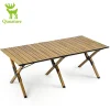Qunature Lightweight Foldable Aluminum Table with Stable Triangular Structure