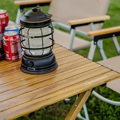 Qunature Lightweight Foldable Aluminum Table with Stable Triangular Structure