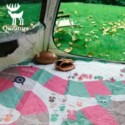 Qunature Outdoor Picnic Mat - Waterproof, Heat-Insulating, Spacious for 6-8 People