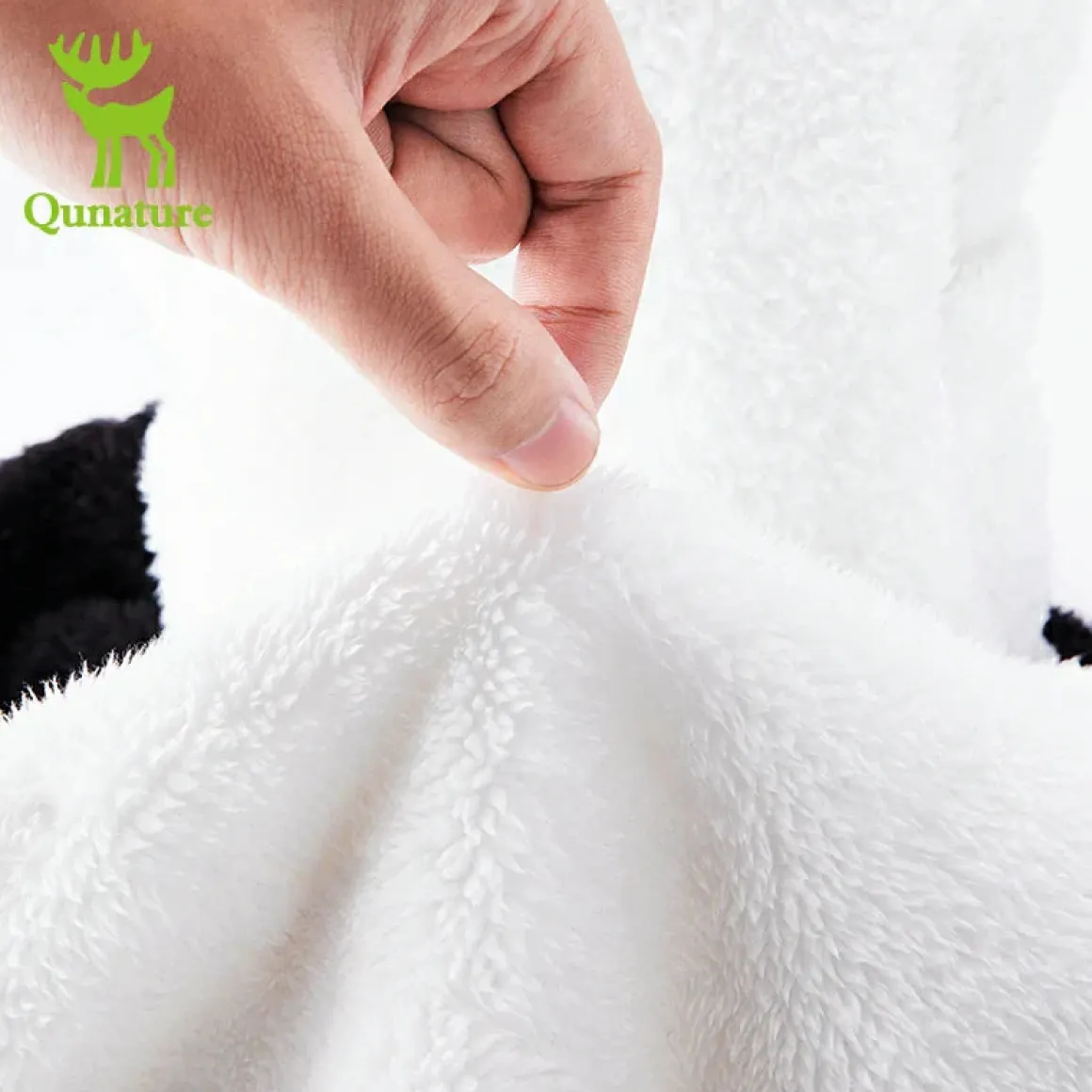 Qunature Panda Head Cover | Adorable Parent-Child Winter Wear