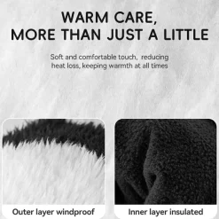 Qunature Panda Ski Gloves | Secure Grip & Warmth for Families
