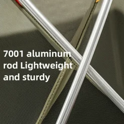 Qunature Rainproof Tent Lightweight Aluminum Rods Easy Setup for Camping
