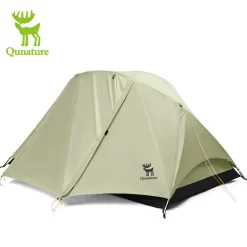 Qunature Rainproof Tent Lightweight Aluminum Rods Easy Setup for Camping