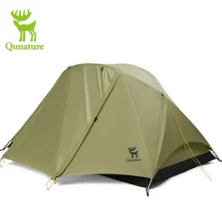 Qunature Rainproof Tent Lightweight Aluminum Rods Easy Setup for Camping