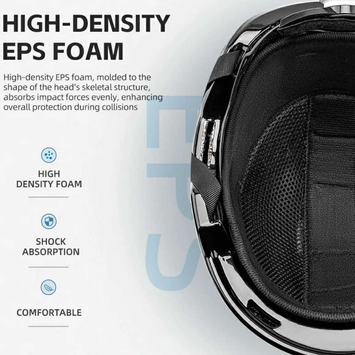 Qunature Ski Helmet with Adjustable Ventilation and Detachable Liner for Winter Sports