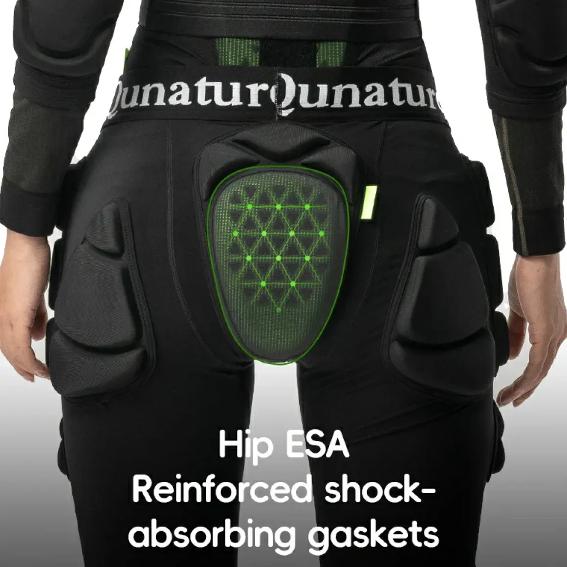 Qunature Ski Hip Protector | Enhanced Safety with EVA Padding