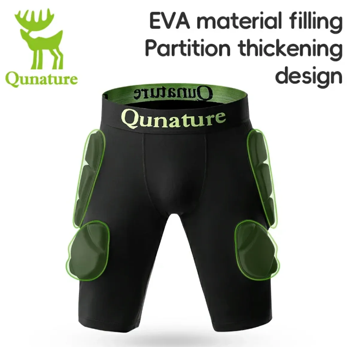 Qunature Ski Hip Protector | Enhanced Safety with EVA Padding