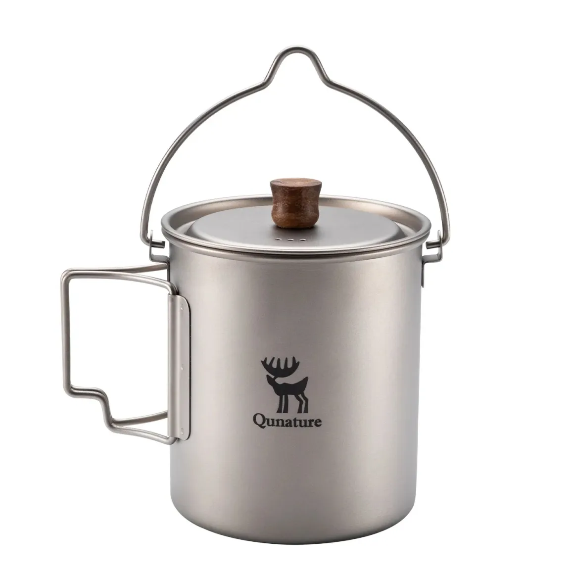 Qunature Ultralight Titanium Camping Mug 750 ml