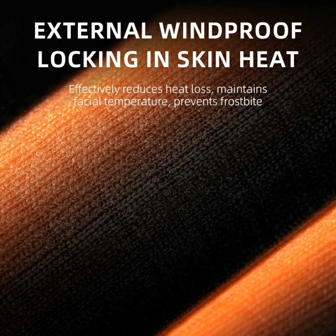Qunature Waffle Grid Hooded Mask | Full Cold Protection & Comfort Fit