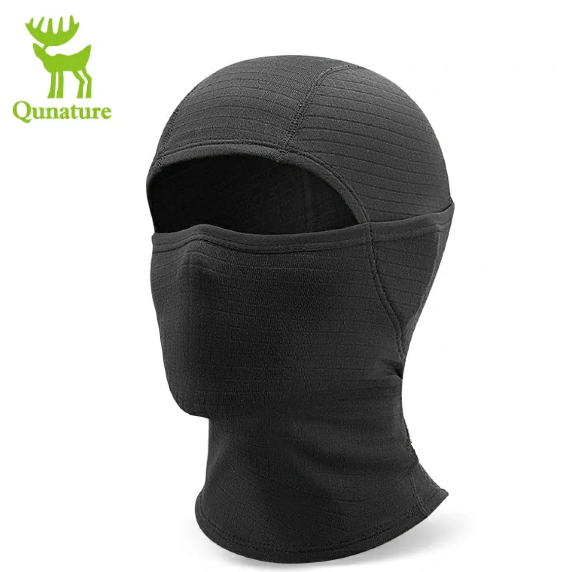 Qunature Waffle Grid Hooded Mask | Full Cold Protection & Comfort Fit