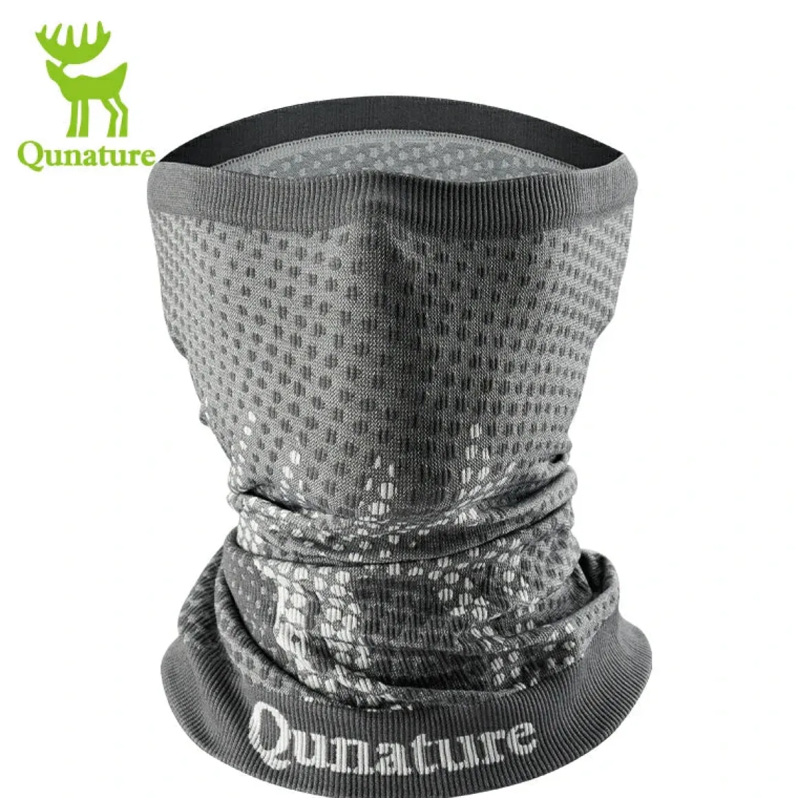 Qunature Warm Ski Face Mask - Reindeer Series, Skin-Friendly & Breathable