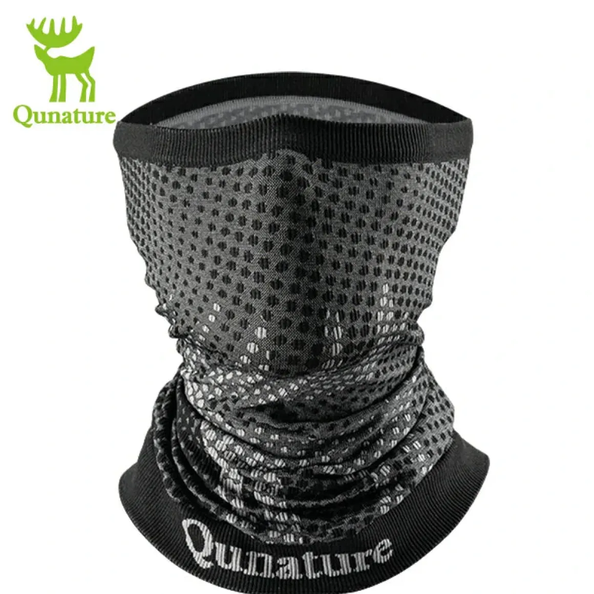 Qunature Warm Ski Face Mask - Reindeer Series, Skin-Friendly & Breathable
