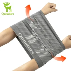 Qunature Warm Ski Face Mask - Reindeer Series, Skin-Friendly & Breathable