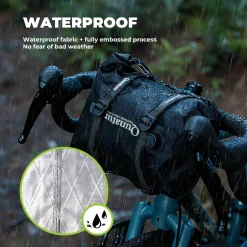 Qunature Waterproof Compression Bag for Bikepacking 6L/12L