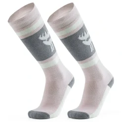 Qunature Wool Ski Socks Winter Warmth Shock Absorption for Skiing Comfort