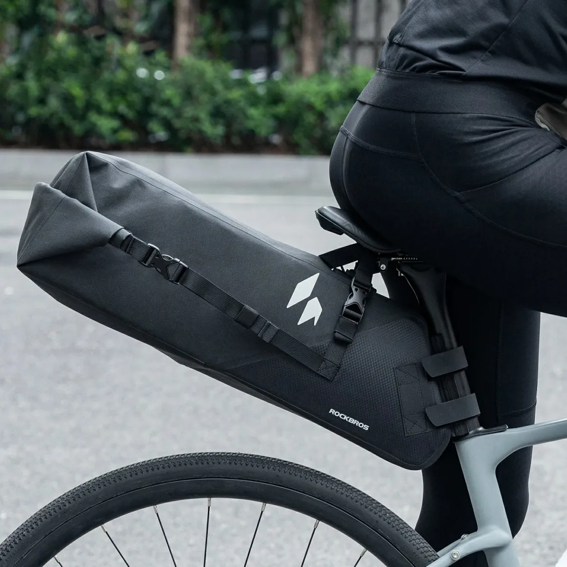 RideMate 100% Waterproof Bike Tail Bag 13L