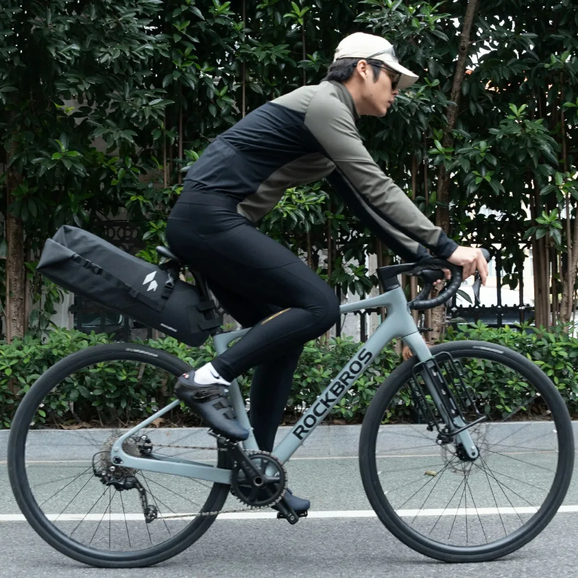 RideMate 100% Waterproof Bike Tail Bag 13L
