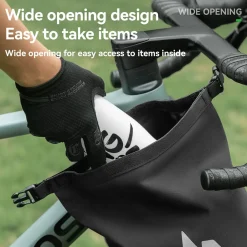 RideMate 100% Waterproof Front Fork Rack Bag 7L