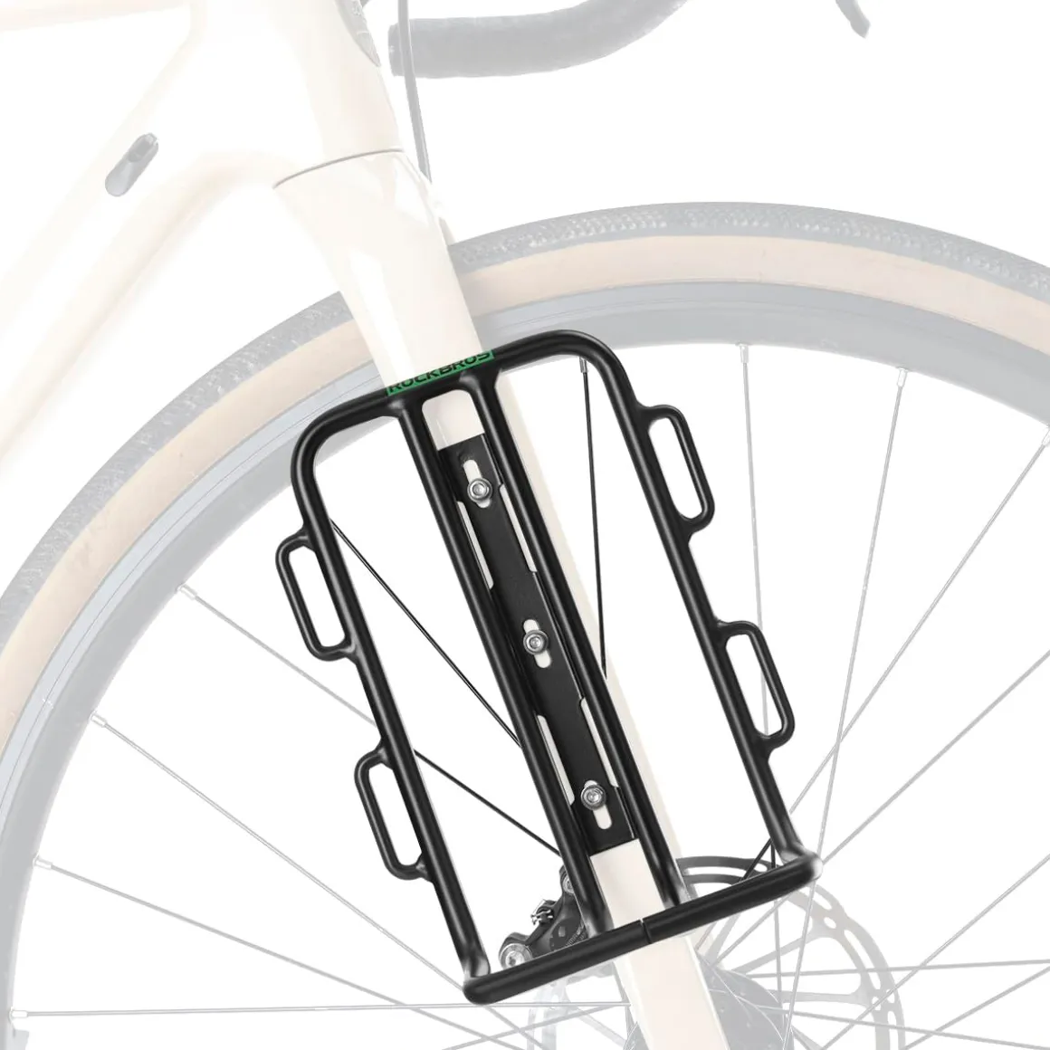 RideMate 100% Waterproof Front Fork Rack Bag 7L