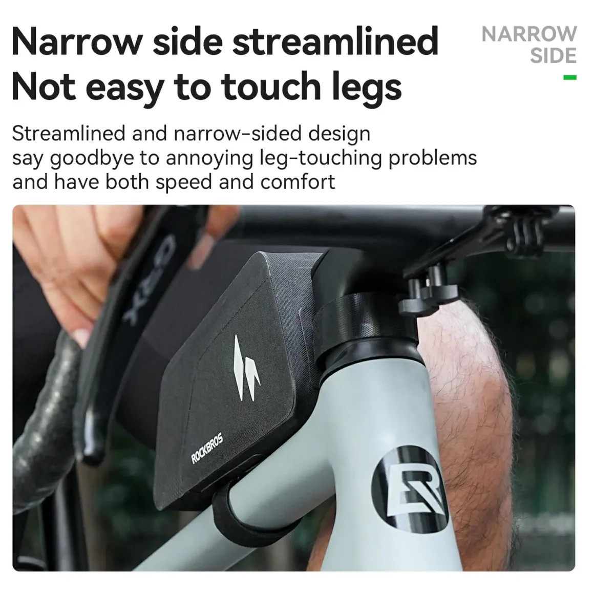 RideMate 100% Waterproof Top Tube Bag 1L
