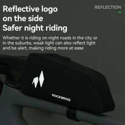 RideMate 100% Waterproof Top Tube Bag 1L