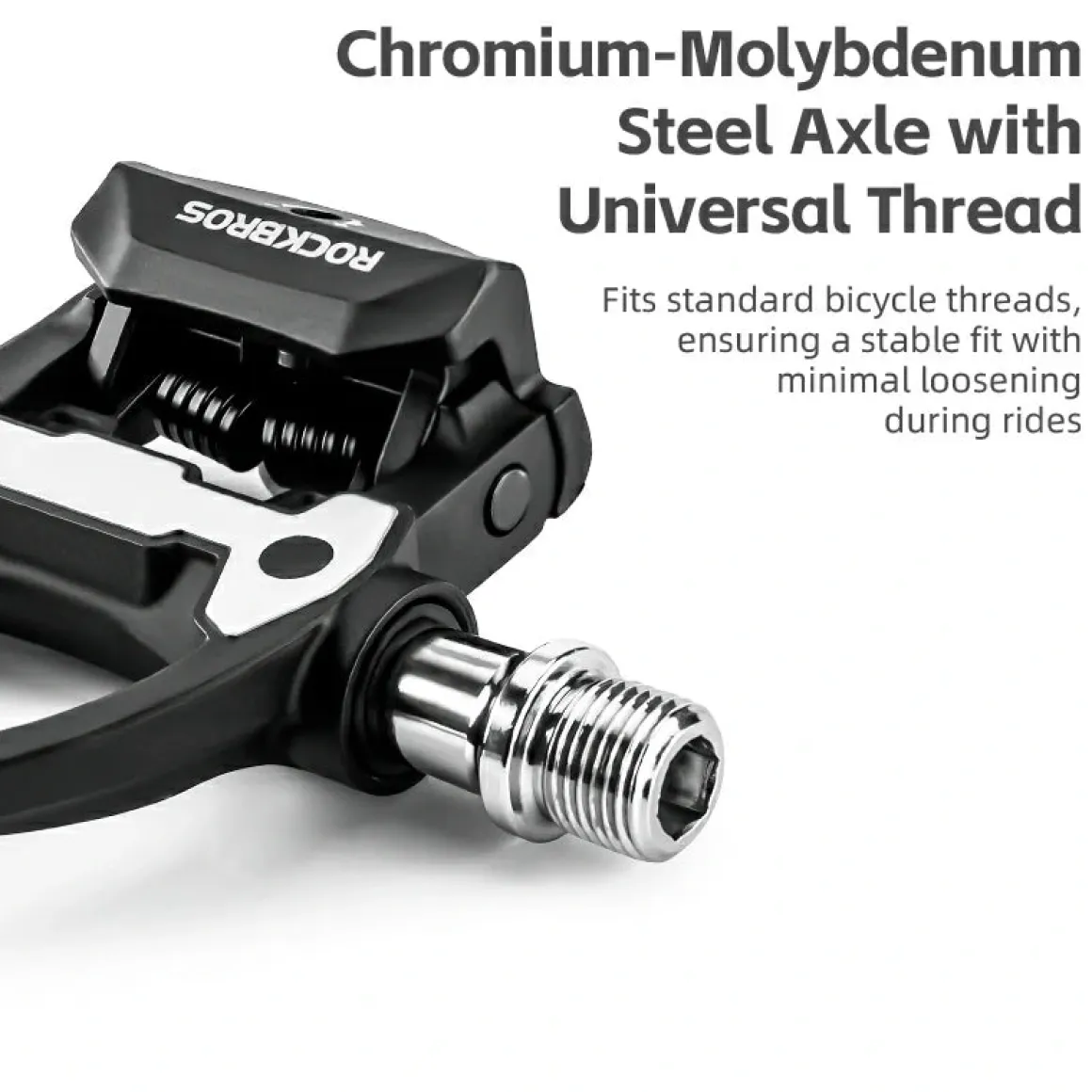 Road MTB Lightweight Clipless Bicycle Pedals 9/16'' with SPD-SL System
