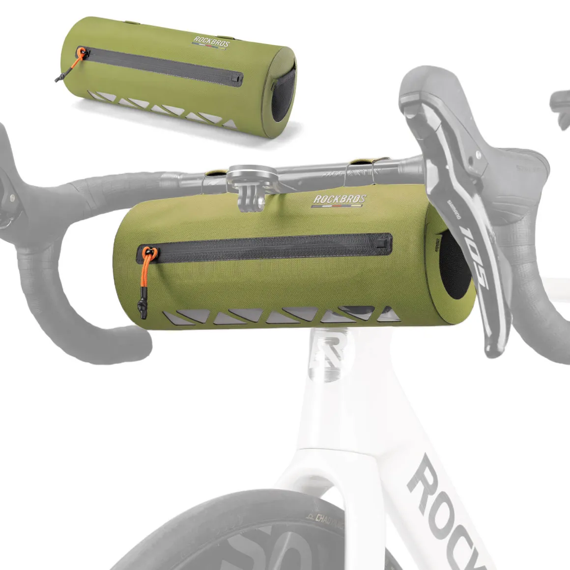 Road-to-Sky Bike Handlebar Bag 100% Waterproof 2L - AS-143