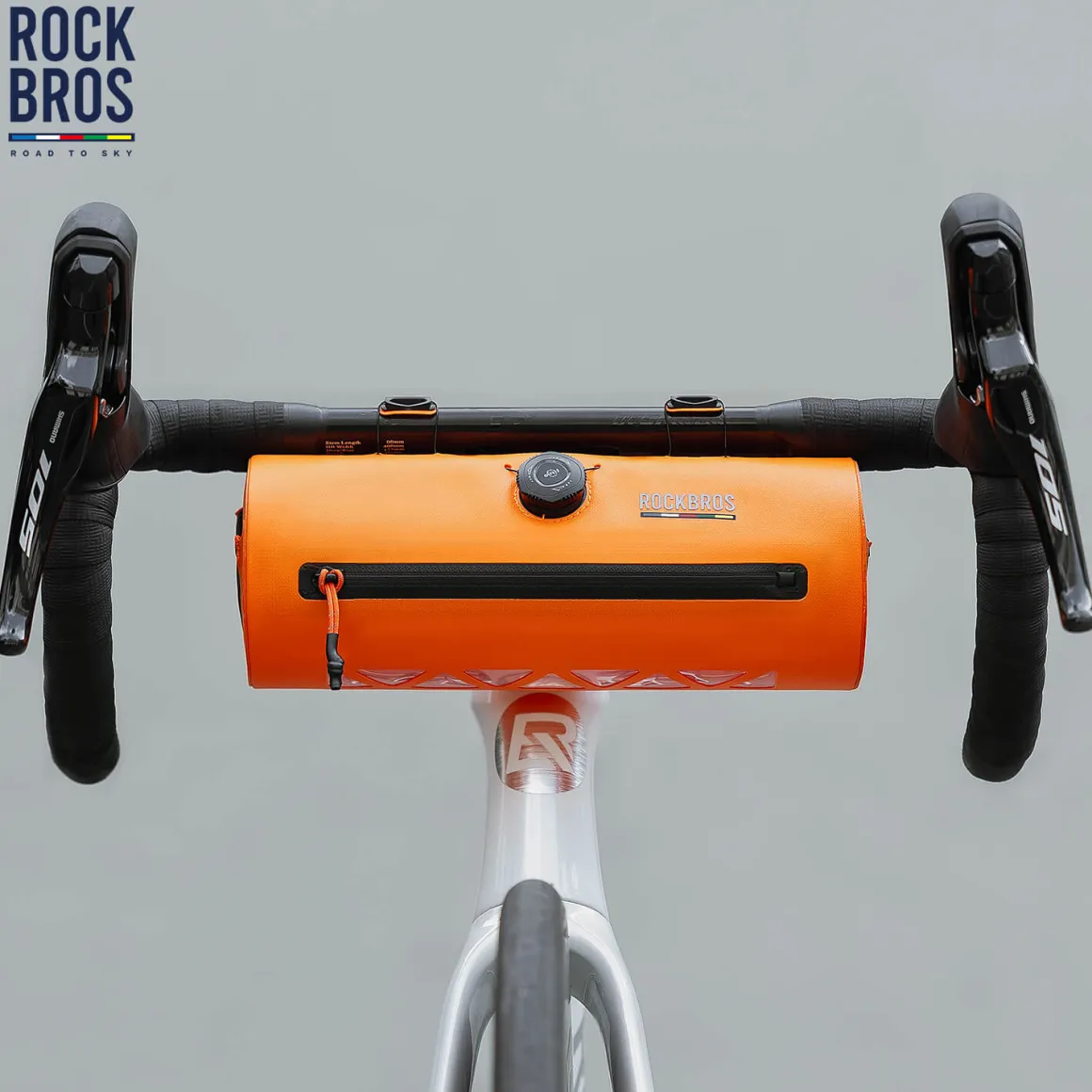 Road-to-Sky Bike Handlebar Bag 100% Waterproof 2L - AS-143