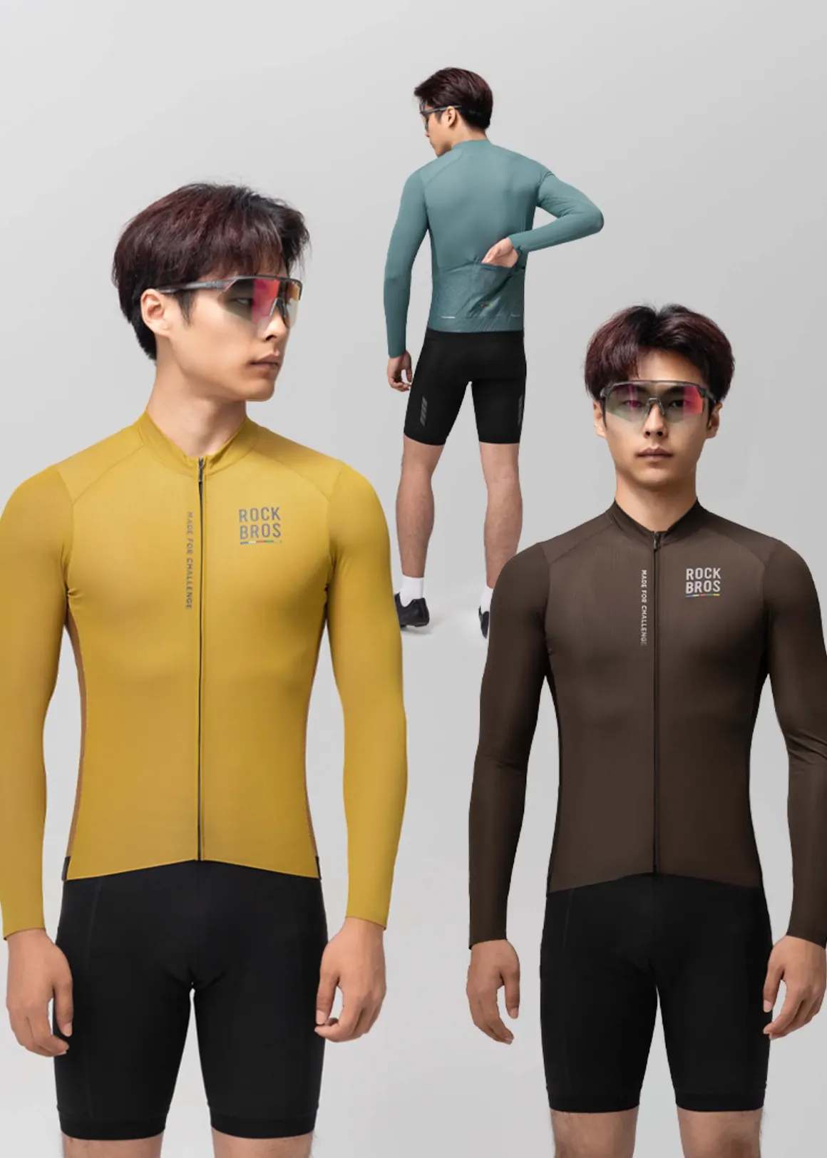 Road to Sky Men's Cycling Long-Sleeve Jersey Pro | ROCKBROS