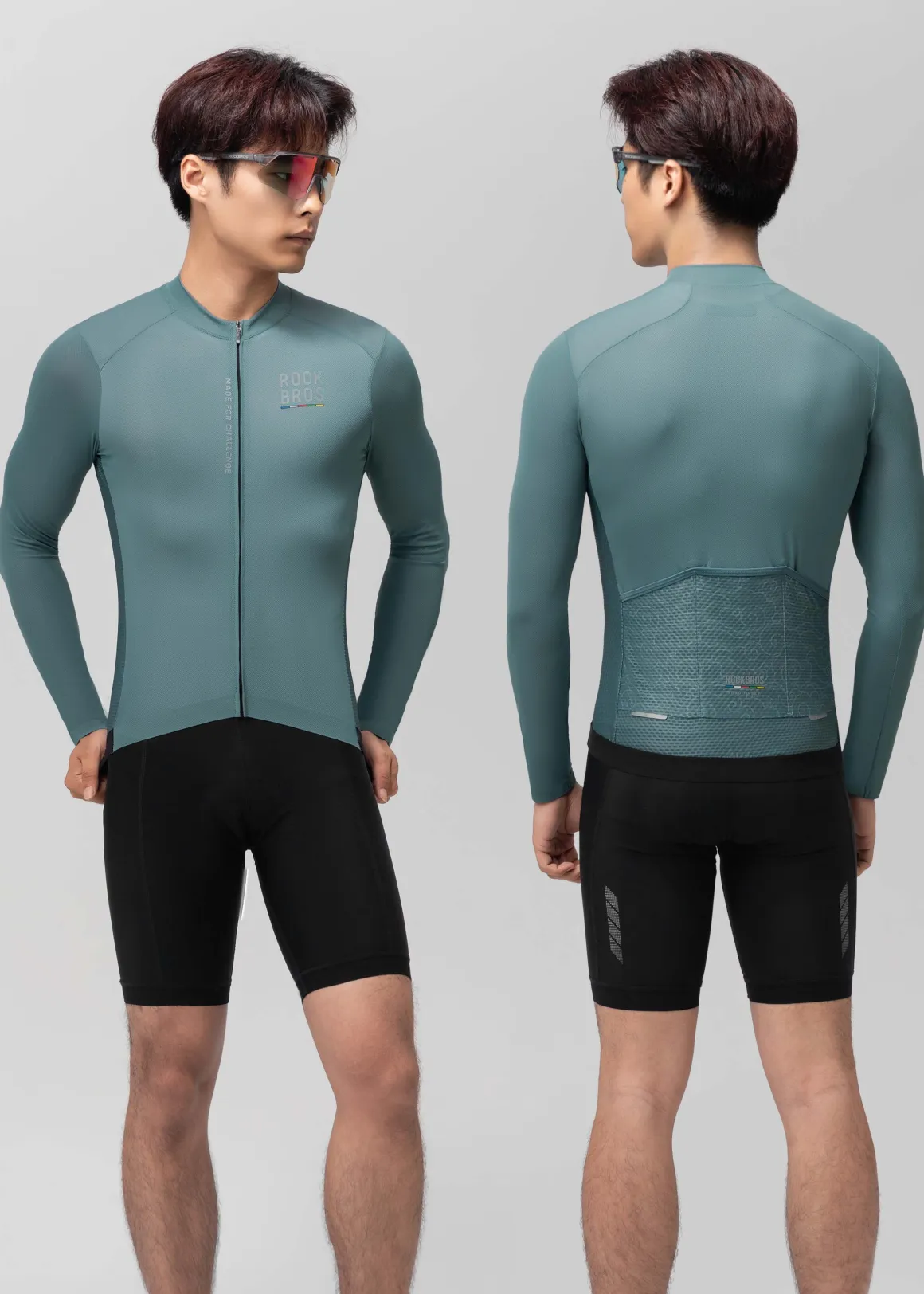Road to Sky Men's Cycling Long-Sleeve Jersey Pro | ROCKBROS