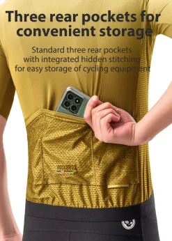 Road to Sky Men's Cycling Short-Sleeved Jersey Pro | ROCKBROS