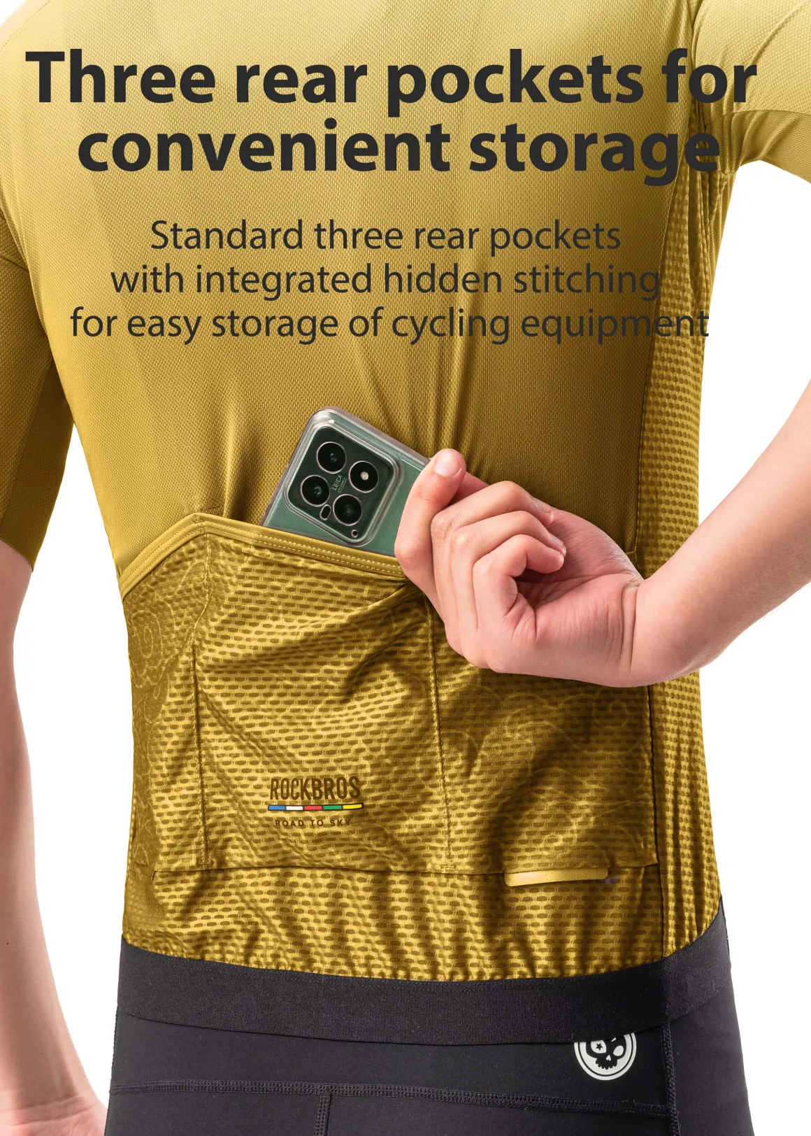 Road to Sky Men's Cycling Short-Sleeved Jersey Pro | ROCKBROS