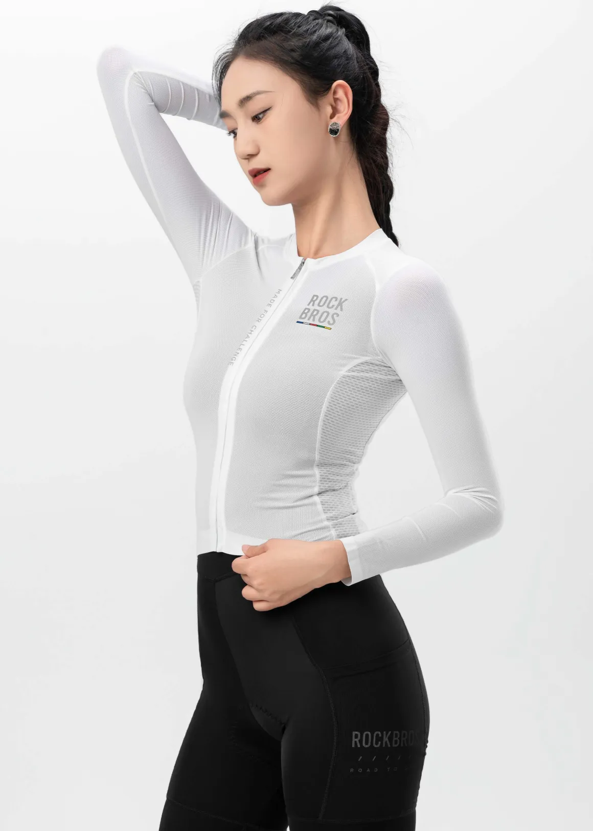 Road to Sky Women's Cycling Long-Sleeved Jersey Pro | ROCKBROS
